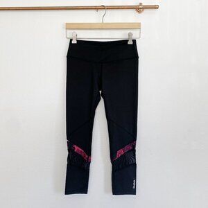 Reebok Athletic Workout Yoga Mesh Leggings XS